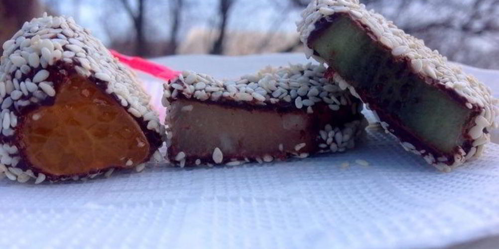 Как приготовить конфеты с фруктами