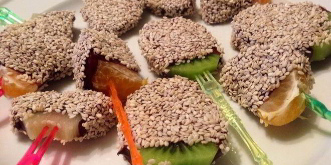 Рецепт конфет с фруктами