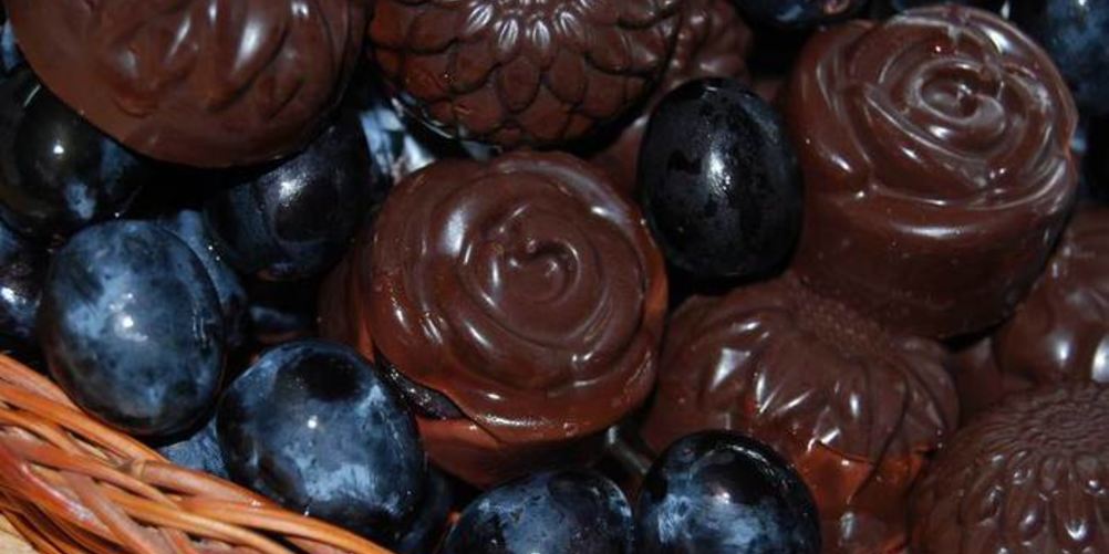 Как приготовить конфеты с виноградом