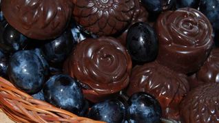 Рецепт Конфет с виноградом