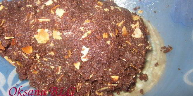 Рецепт конфет шоколадно-миндальные комочки