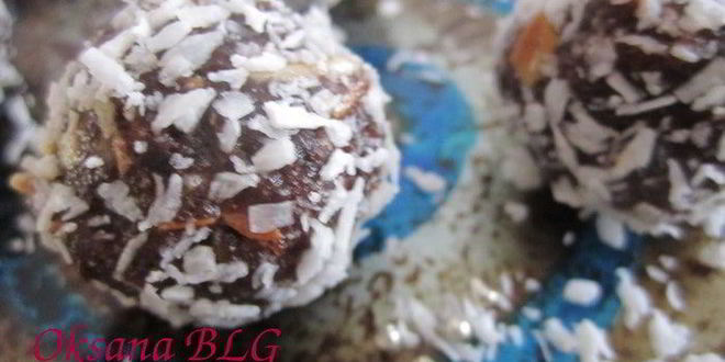 Рецепт конфет шоколадно-миндальные комочки
