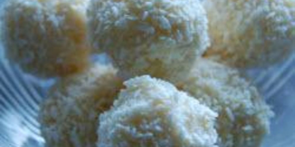 Как приготовить конфеты снежинка с рикоттой