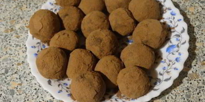 Рецепт конфет трюфель на сгущённом молоке