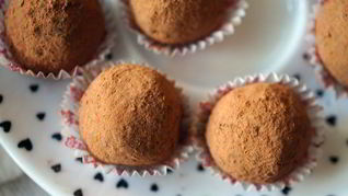 Рецепт Конфет Трюфели с миндалем