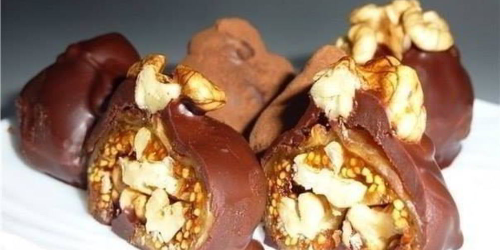 Как приготовить полезные домашние конфеты с инжиром