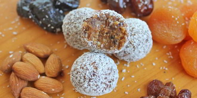 Рецепт полезных конфет из орехов и сухофруктов