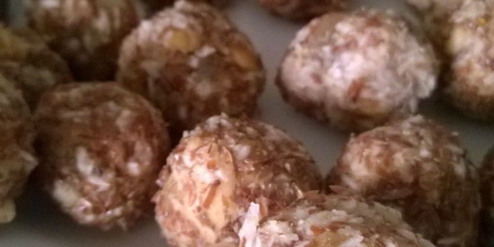 Как приготовить полезные конфеты с бананом