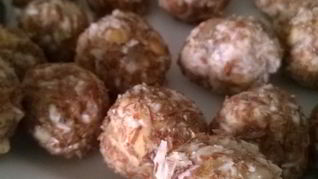 Рецепт Полезных конфет с бананом