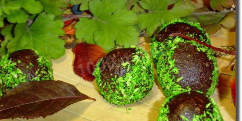 Как приготовить шоколадные конфеты каштаны за 20 минут