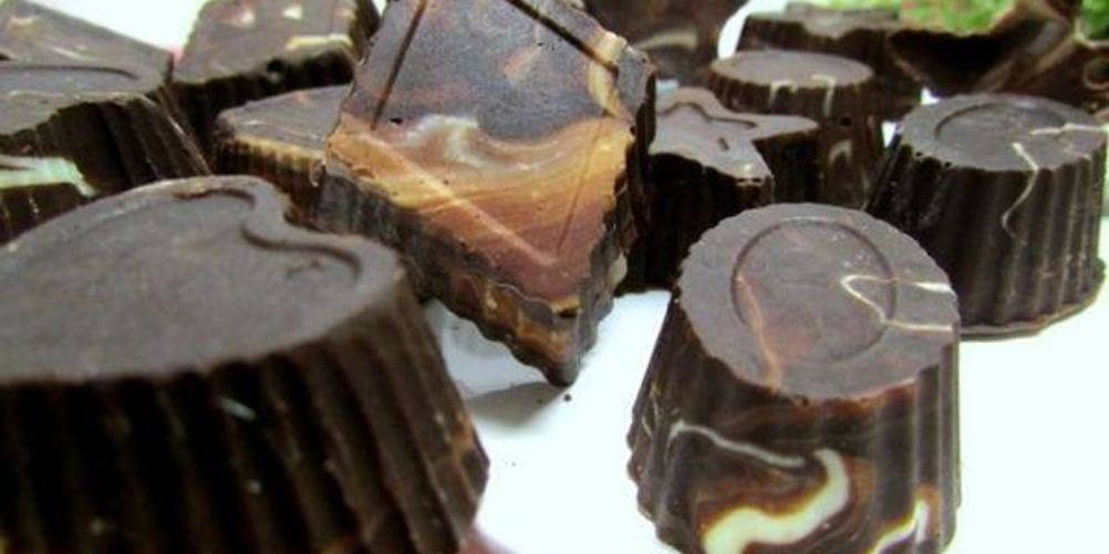 Как приготовить шоколадные конфеты радужные