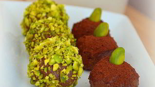 Рецепт Шоколадных конфет с фисташками