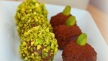 Рецепт Шоколадных конфет с фисташками