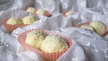 Рецепт Творожно-рисовых Рафаэлло