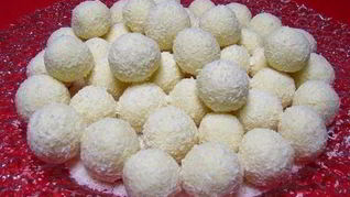 Рецепт Творожных Рафаэлло на протеине