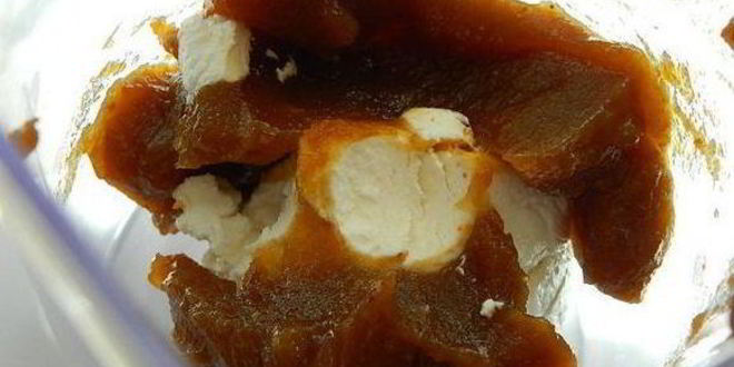 Рецепт желейно-творожных конфеты