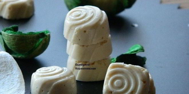 Рецепт желейно-творожных конфеты