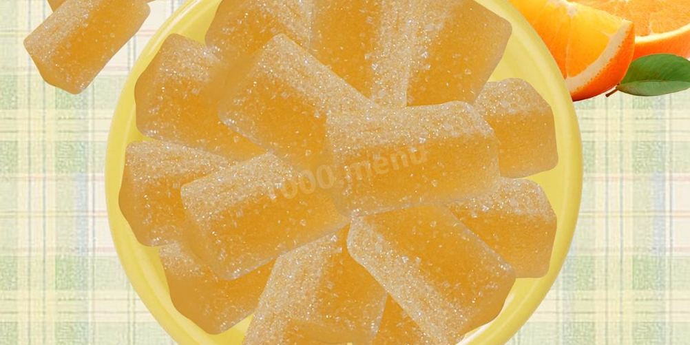 Как приготовить желейные конфеты с апельсиновым соком