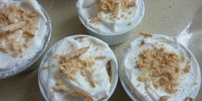 Рецепт бананов с кремом