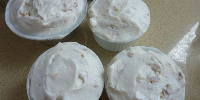 Рецепт бананов с кремом