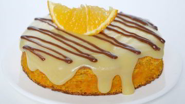 Рецепт Бисквита с апельсиновым кремом