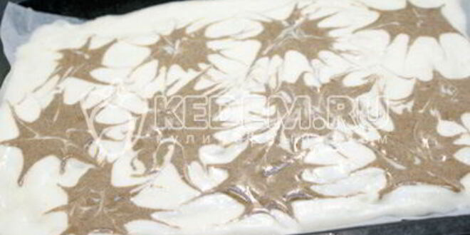 Рецепт бисквитного рулета с кремом новогодний салют