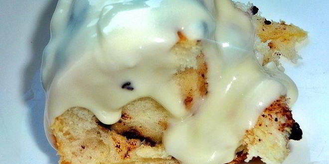 Рецепт булочек с шоколадом под кремом