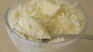 Рецепт Крема из белого шоколада