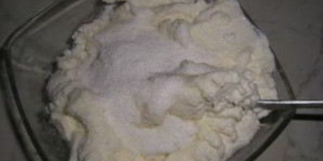 Рецепт крема из рикотты