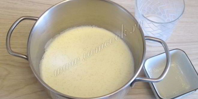 Рецепт лимонного крема для торта