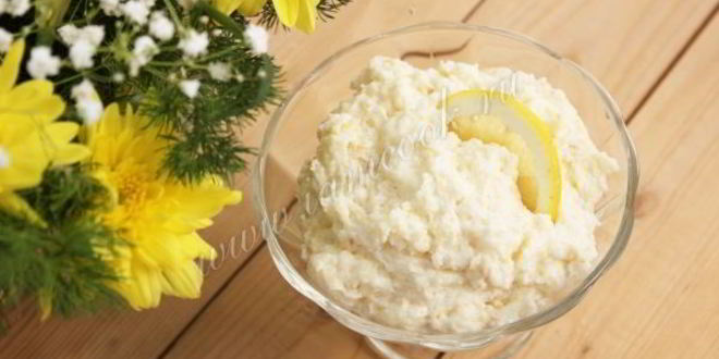 Рецепт лимонного крема для торта