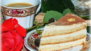 Рецепт Пляцка с заварным творожным кремом