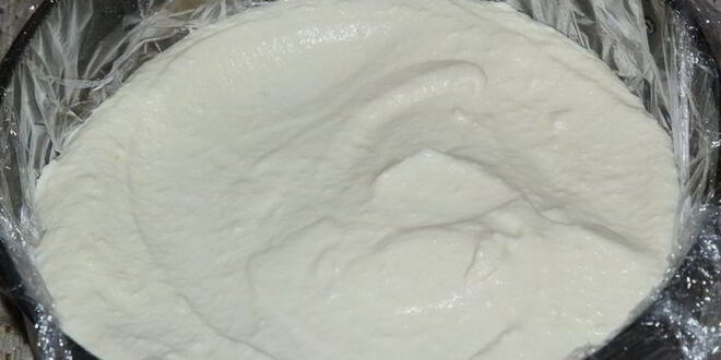 Рецепт пляцка с заварным творожным кремом