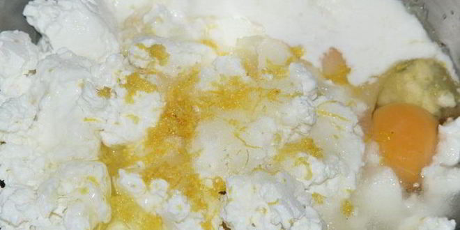 Рецепт пляцка с заварным творожным кремом