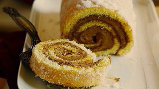 Рецепт Рулета с кремом два шоколада