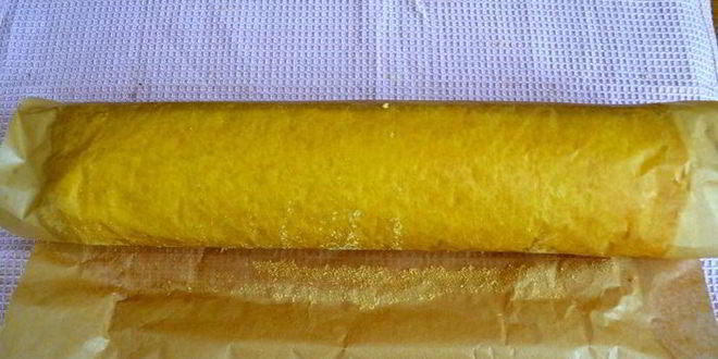 Рецепт рулета с кремом два шоколада