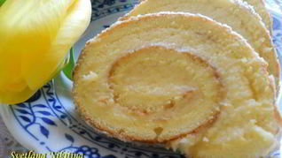 Рецепт Рулета со сливочным кремом