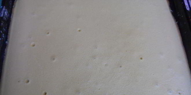 Рецепт рулета со сливочным кремом