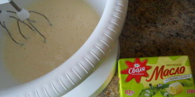 Рецепт рулета со сливочным кремом