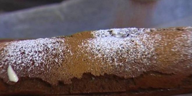 Рецепт шоколадного рулета со сливочным кремом