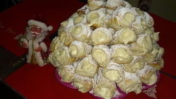 Рецепт Слоеных трубочек с заварным кремом