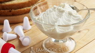 Рецепт Творожного крема для торта