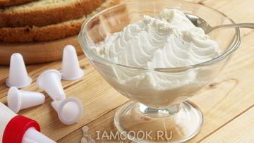 Рецепт Творожного крема для торта