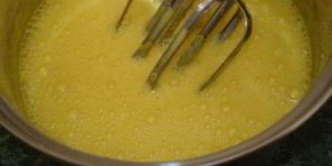 Рецепт заварного крема без муки