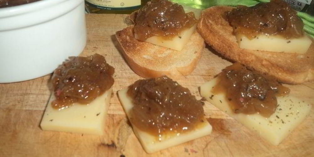 Как приготовить белый луковый мармелад