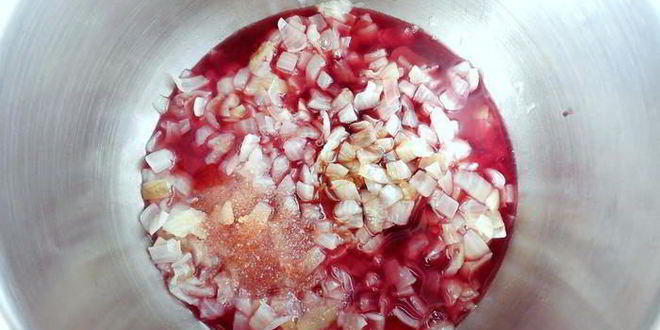 Рецепт ризотто-трюфелей с луковым мармеладом