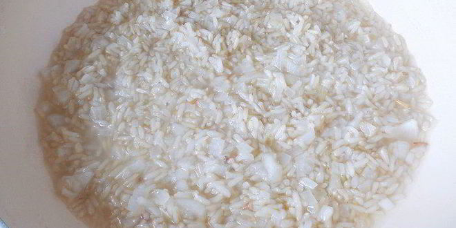 Рецепт ризотто-трюфелей с луковым мармеладом