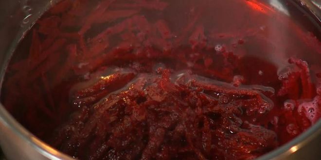 Рецепт рулета из краба и телятины с вишневым мармеладом