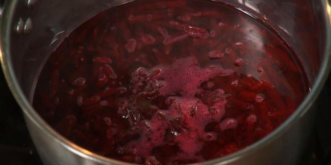 Рецепт рулета из краба и телятины с вишневым мармеладом