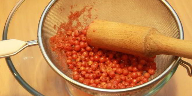 Рецепт рябинового мармелада